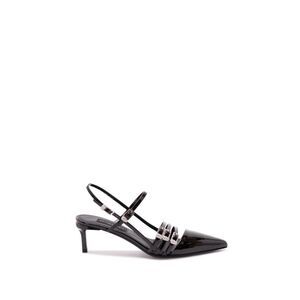Philipp Plein Women Multi-Strap Mid-Heel Slingbacks